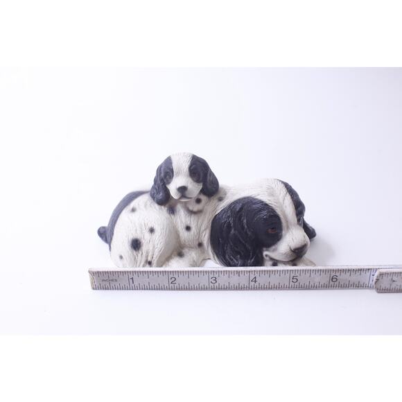 Cocker Spaniel Mother with Baby Puppy, Dogs Ceramic  ~ 241111-DIM M-11-01 - Picture 3 of 3